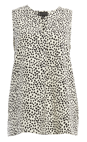 Rudy Pleat Back Sleeveless Top