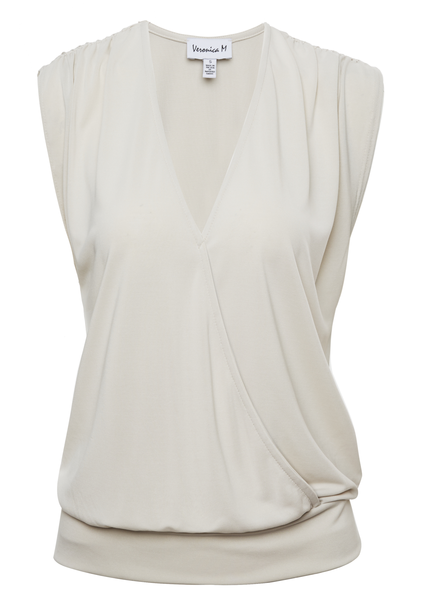Veronica M Banded Surplice Top