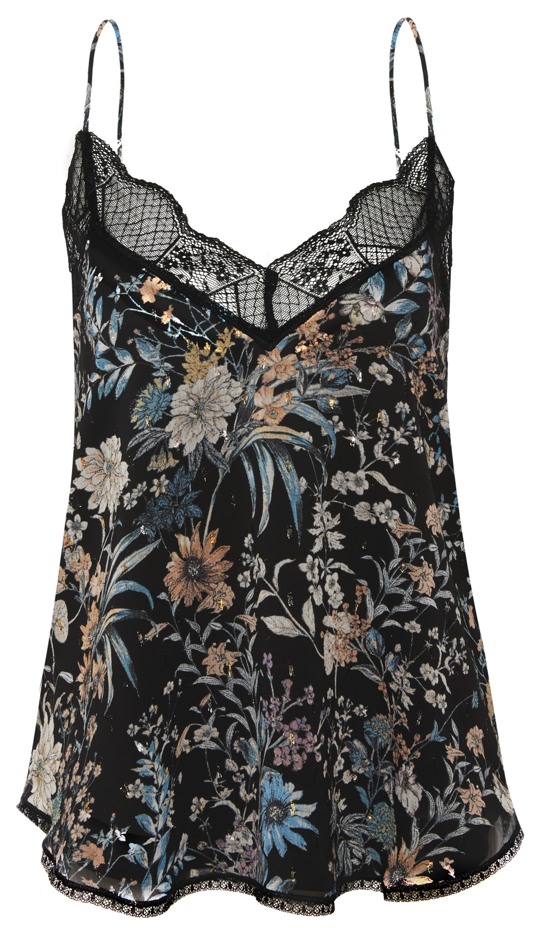 Printed Lace Cami