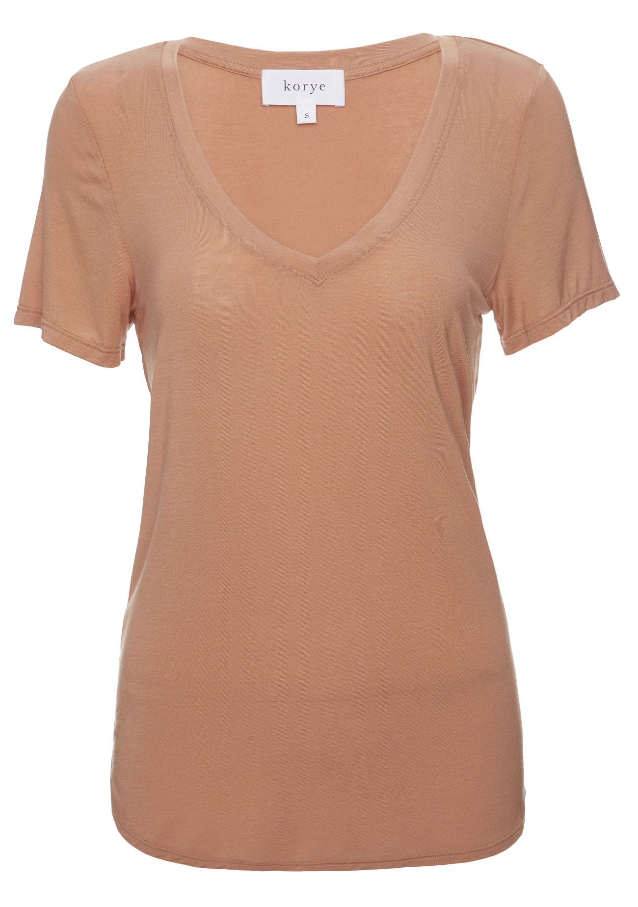 Micro Modal Slim V-Neck Tee