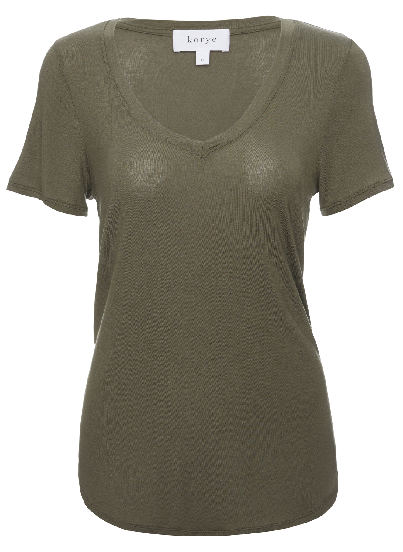Micro Modal Slim V-Neck Tee