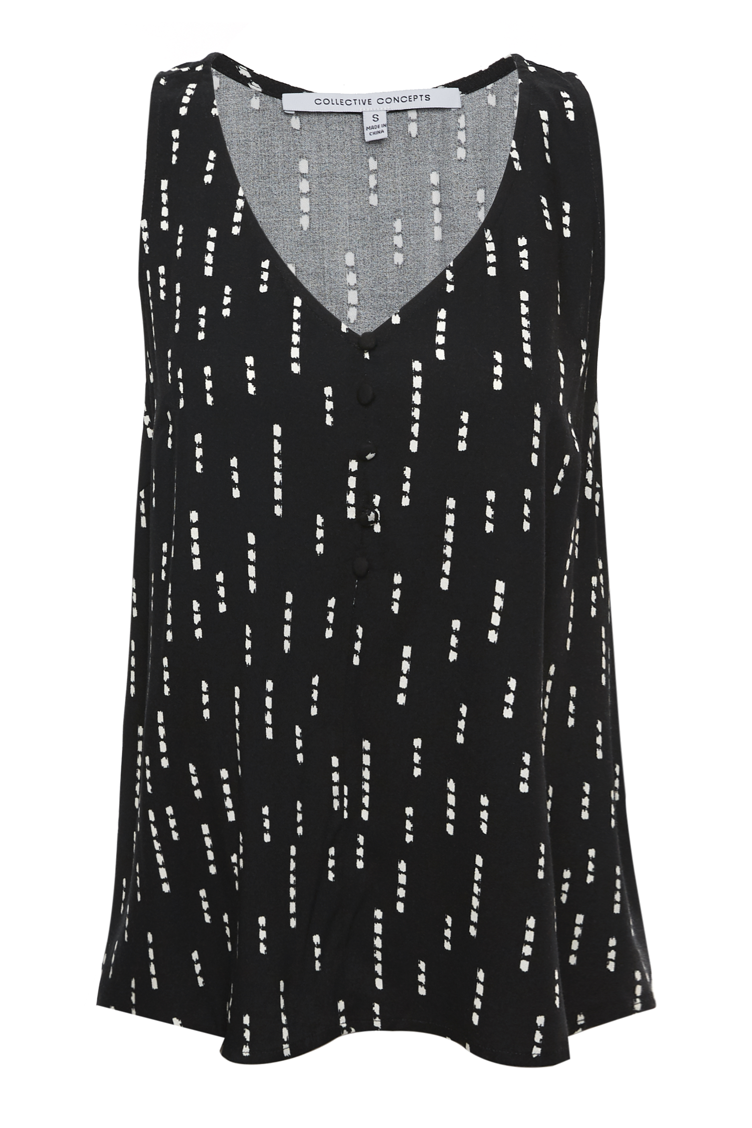 Sleeveless V-Neck Top