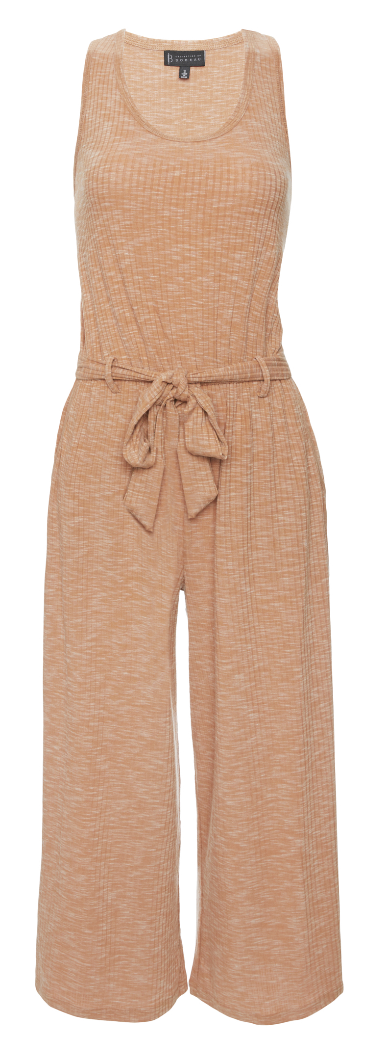Sleeveless Knit Jumpsuit