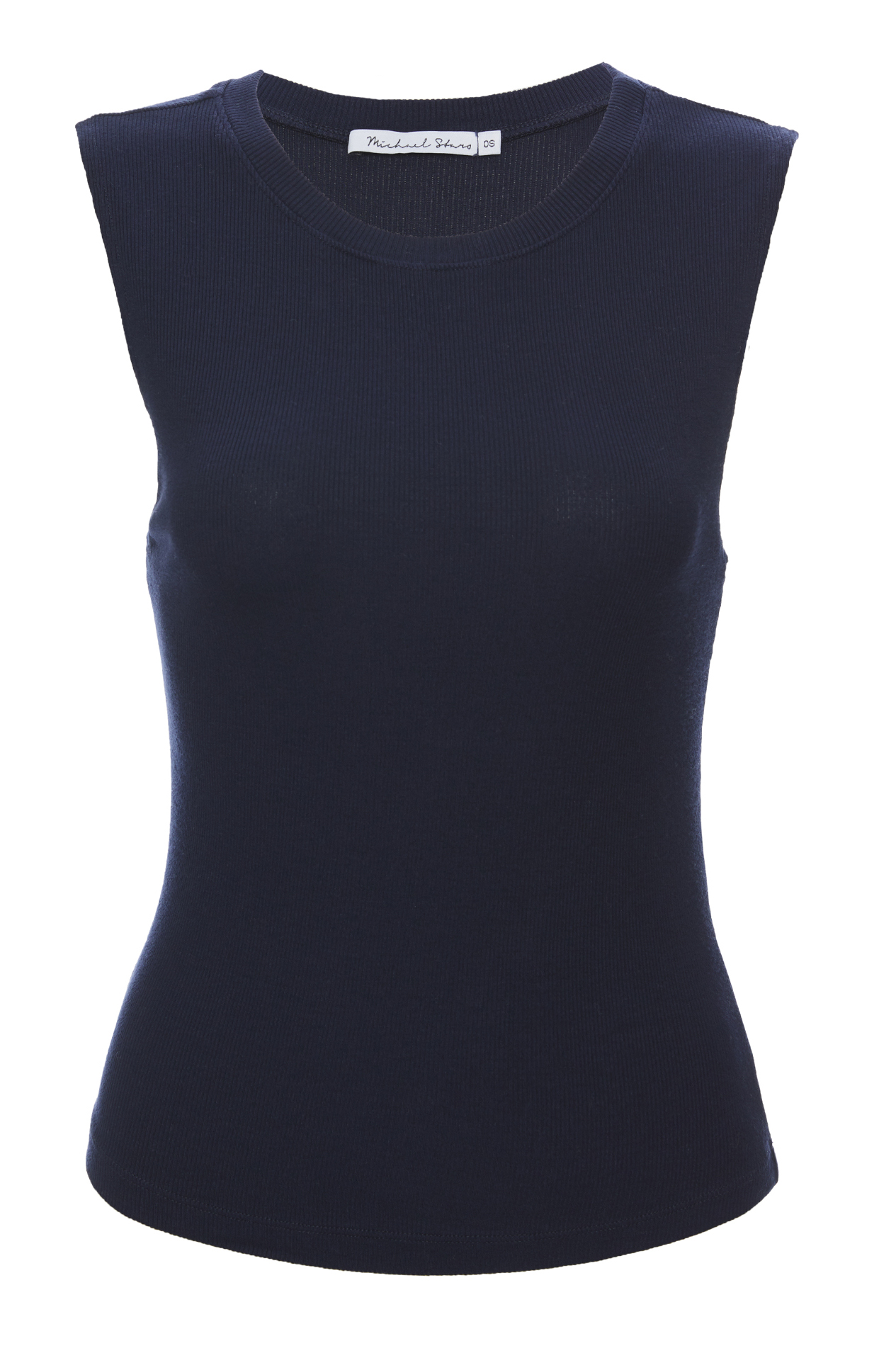 Michael Stars Cropped Crew Neck Tank
