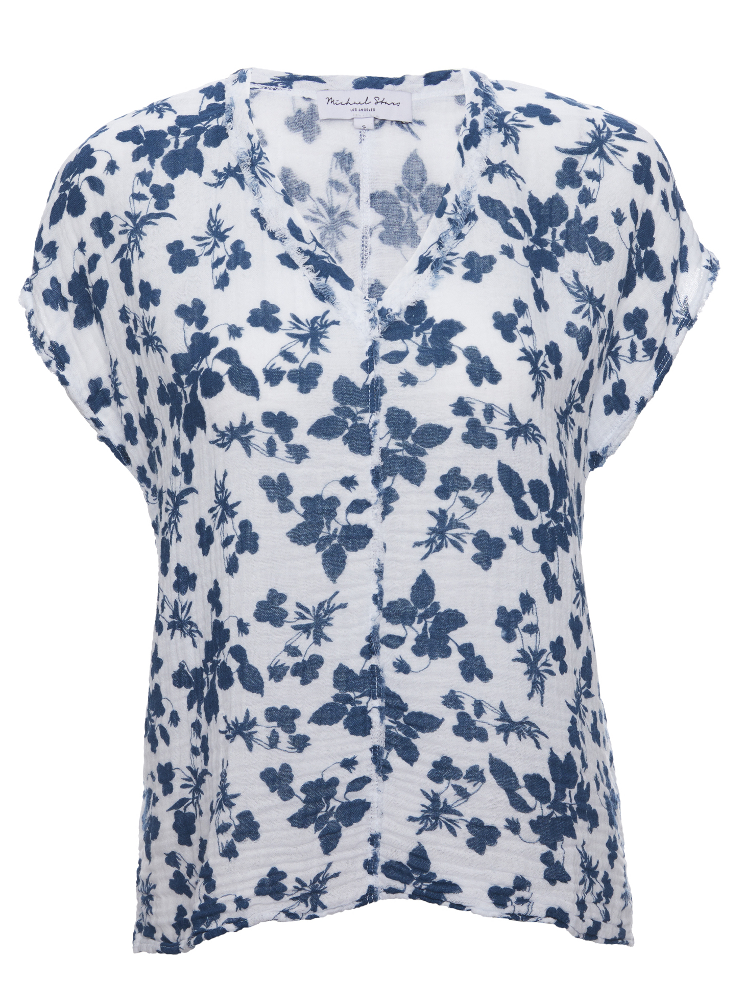 V-Neck Floral Tee