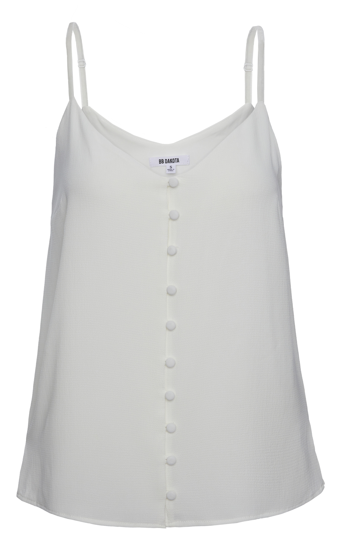 BB Dakota Sleeveless Button Down Tank