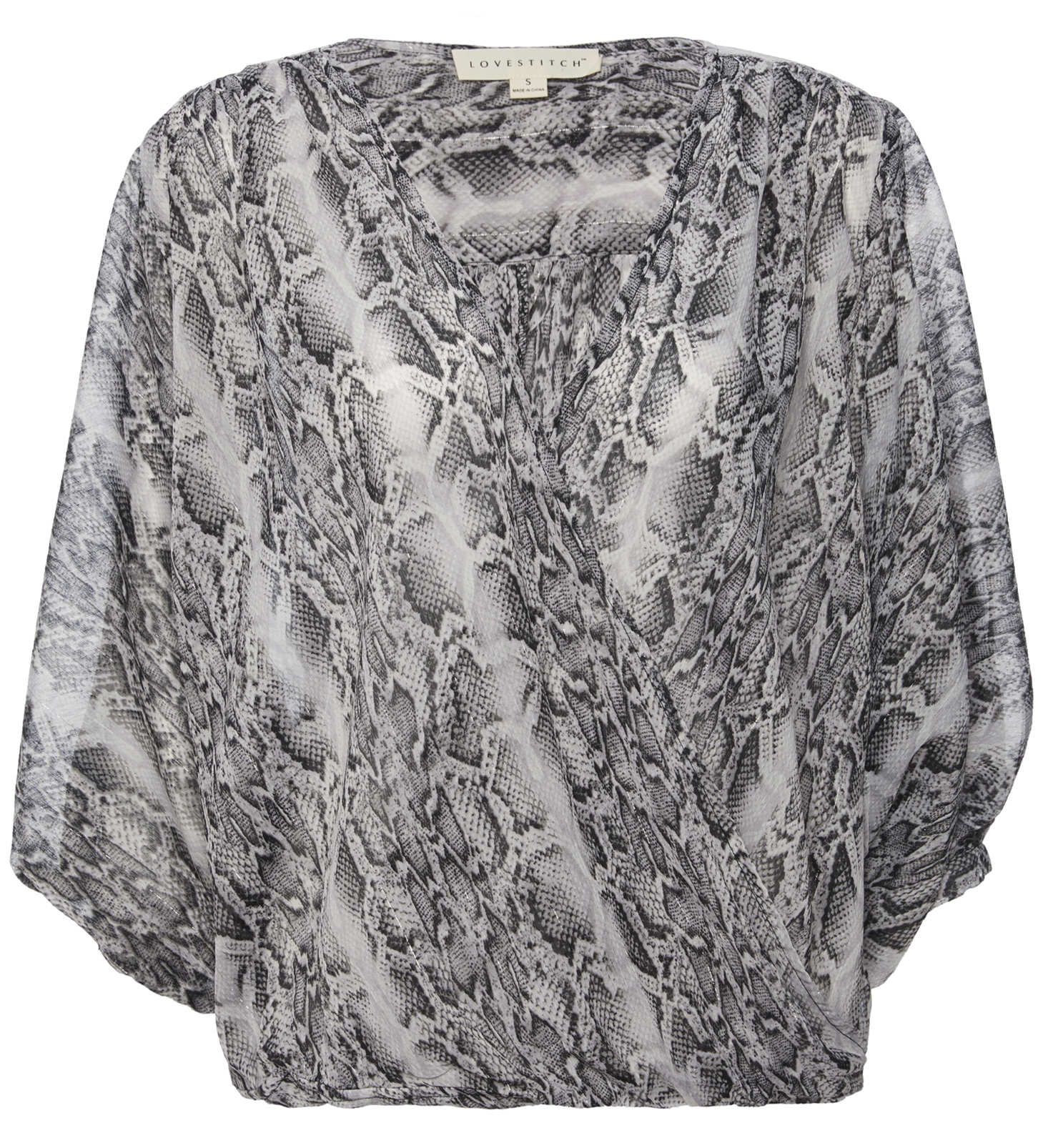 Snake Printed Top