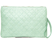 Simple Quilted Clutch / Tablet Sleeve
