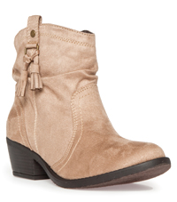 Western Slouch Ankle Bootie