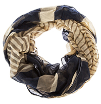 Sailor Stripe Infinity Scarf