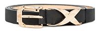 Faux Leather X Belt