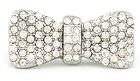 Rhinestone Bow Ring