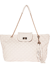 Double Chain Strap Quilted Bag