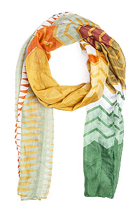 Muted Zig-Zag Scarf