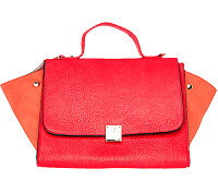 Vibrant Two Tone Handbag