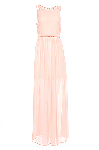 Lace Back Maxi Dress