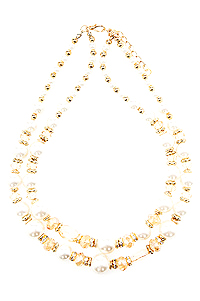 Sparkling Pearl Necklace