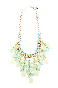 Tropical Fringe Necklace