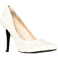 Lace Party Pumps