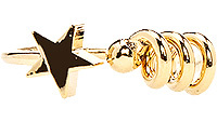 Star Sprung Midi Ring
