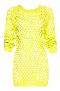 Neon Net Sweater