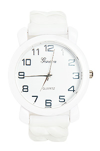 Silicone Chain Link Watch