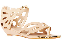 Butterfly Cutout Sandals