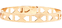 DAILYLOOK Pentagon Cutout Cuff Bracelet