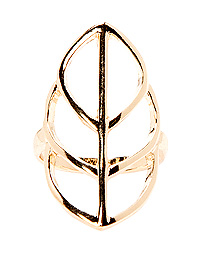 Leaf Cutout Ring