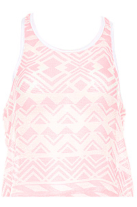 Aztec Net Cropped Top