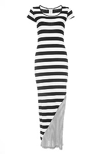 Stripe Duo Maxi Dress