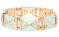 Art Deco Pyramid Bracelet