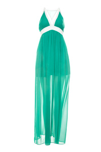 Racer Back Maxi Dress