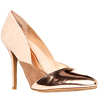 Color Blocked Ombre Pumps