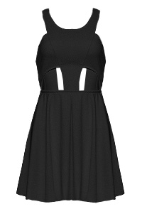 Futuristic Cutout Dress