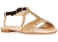 Sparkly Hazard Sandals