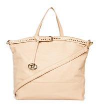 Oversized Belt Top Tote