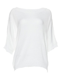 Shredded Back Sweater