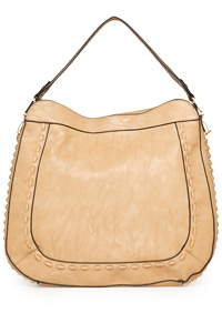 Studded Side Hobo Bag