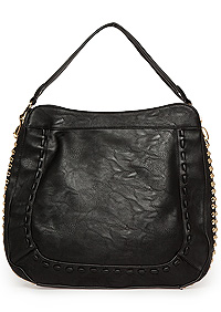 Studded Side Hobo Bag