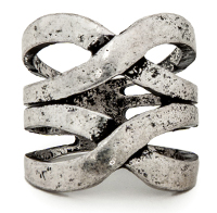 Stacked Infinity Ring