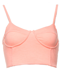 Lightweight Bustier Crop Top