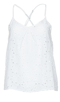 Floral Eyelet Summer Top