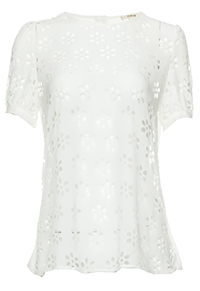 Daisy Laser Cutout Top