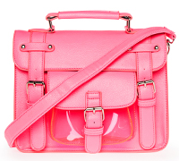 Neon Three Strap Satchel