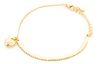DAILYLOOK Delicate Gold Bar Bracelet