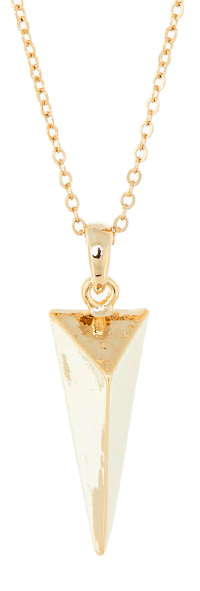 3D Spike Pendant Necklace