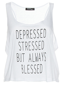 Stressed But Blessed Tank