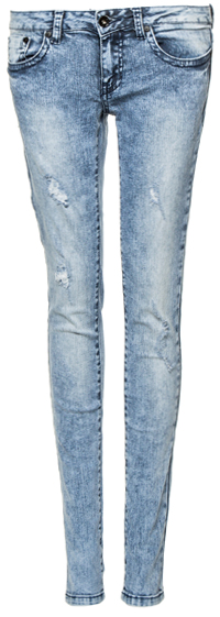 Distressed Skinny Jeans