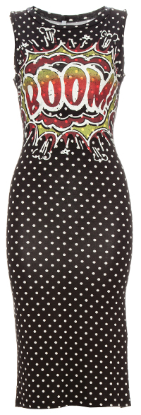 Boom Polka Dot Dress